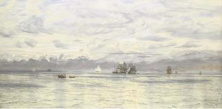 John Brett, A.R.A. - Pearly Summer