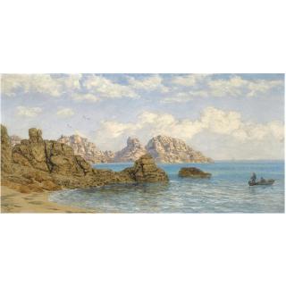 John Brett, A.R.A. - Saints Bay, Guernsey