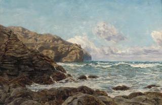 John Brett, A.R.A. - St Agnes, Cornwall