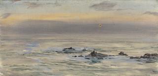 John Brett, A.R.A. - The Close Of A Summer Day