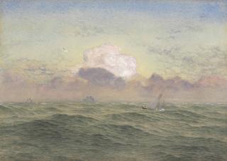 John Brett, A.R.A. - The Open Sea