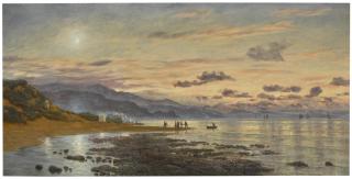 John Brett, A.R.A. - The Parting Hour