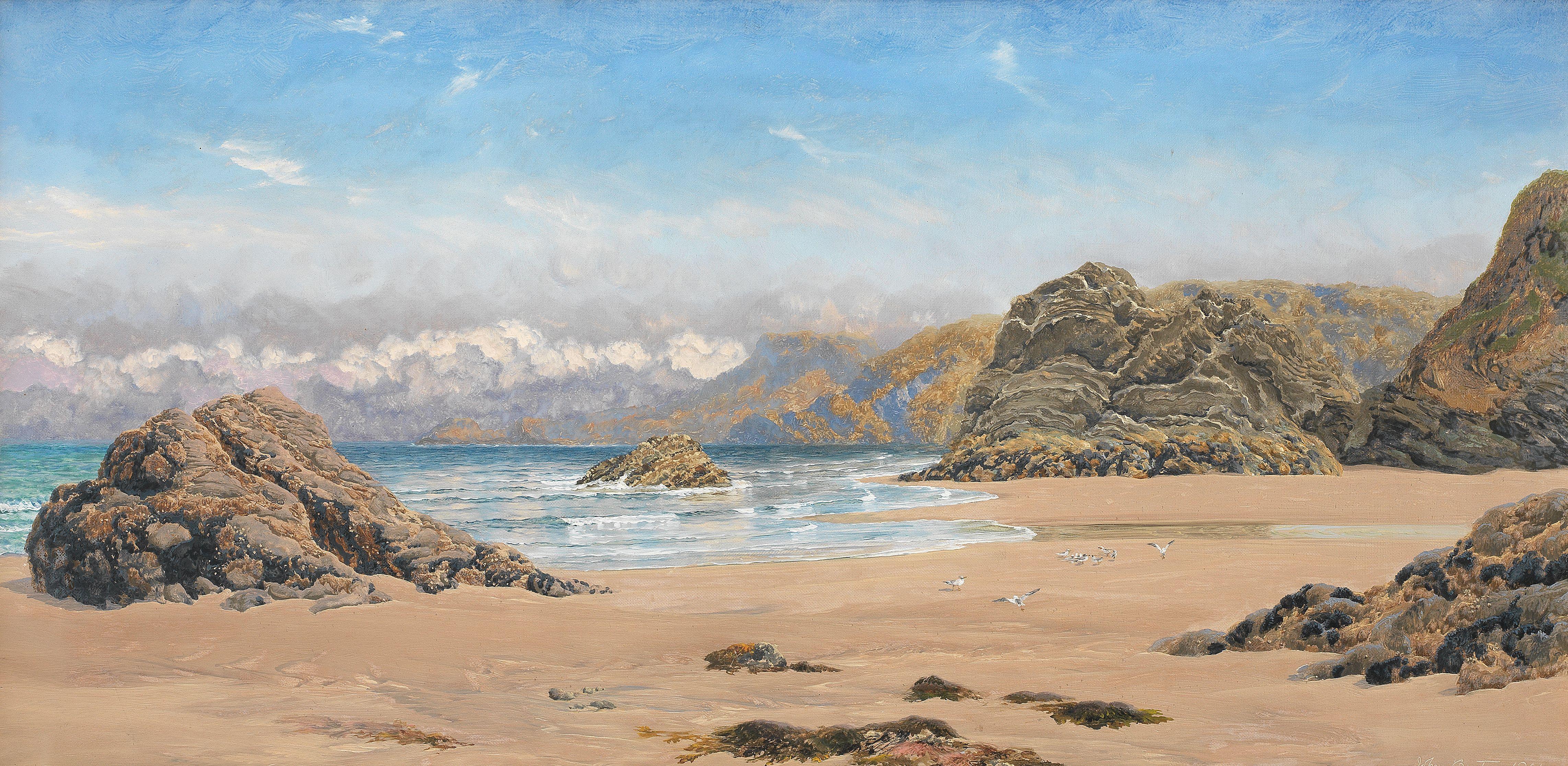 John Brett, ARA - Tresaithe Sands, Cardigan Bay