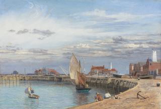 John Brett - Entrance To Yarmouth Harbour