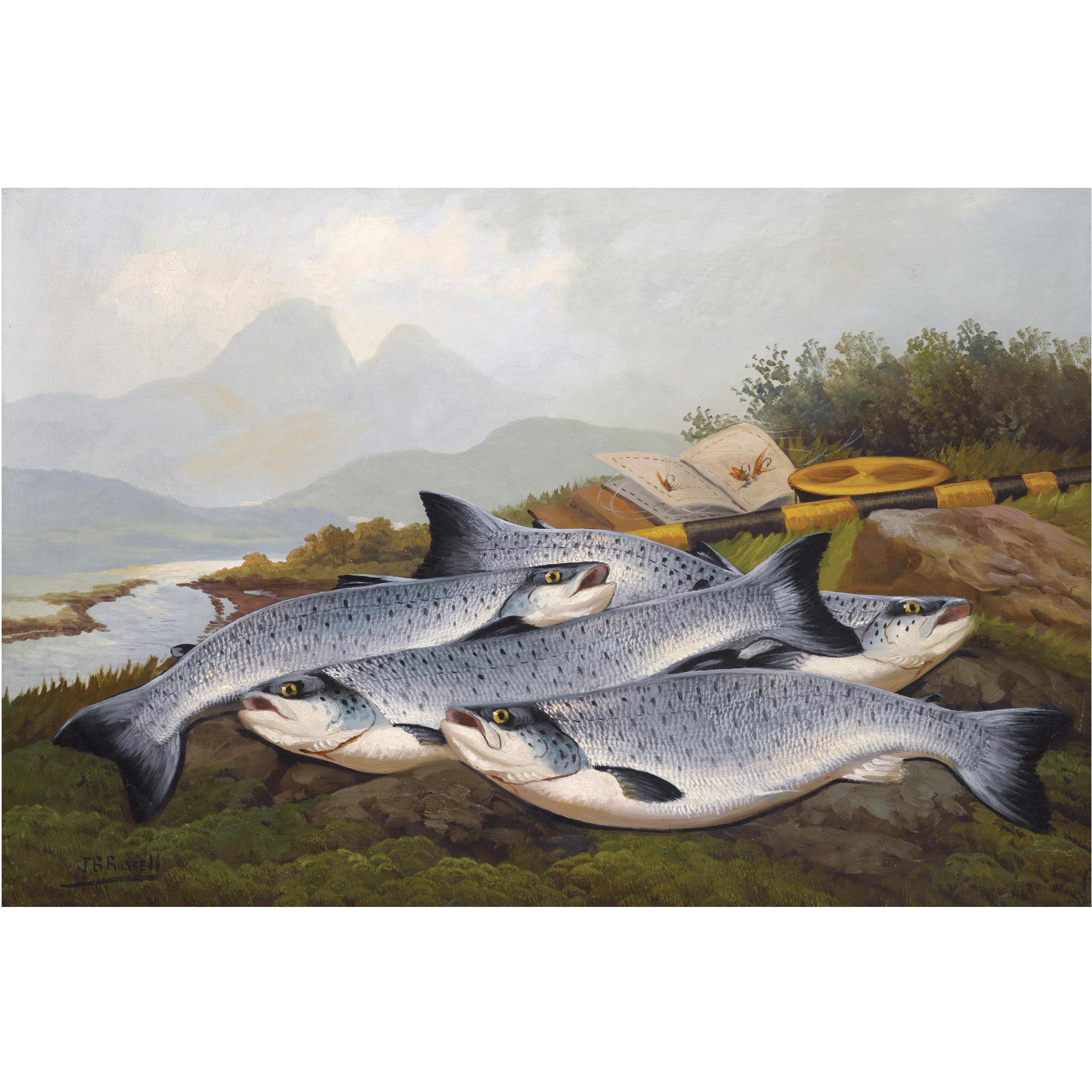 John Bucknell Russell - Sea Trout