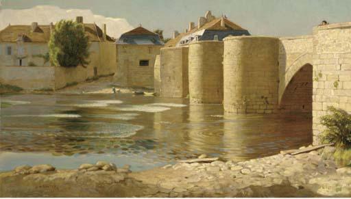 John Bulloch Souter - Bridge over the River