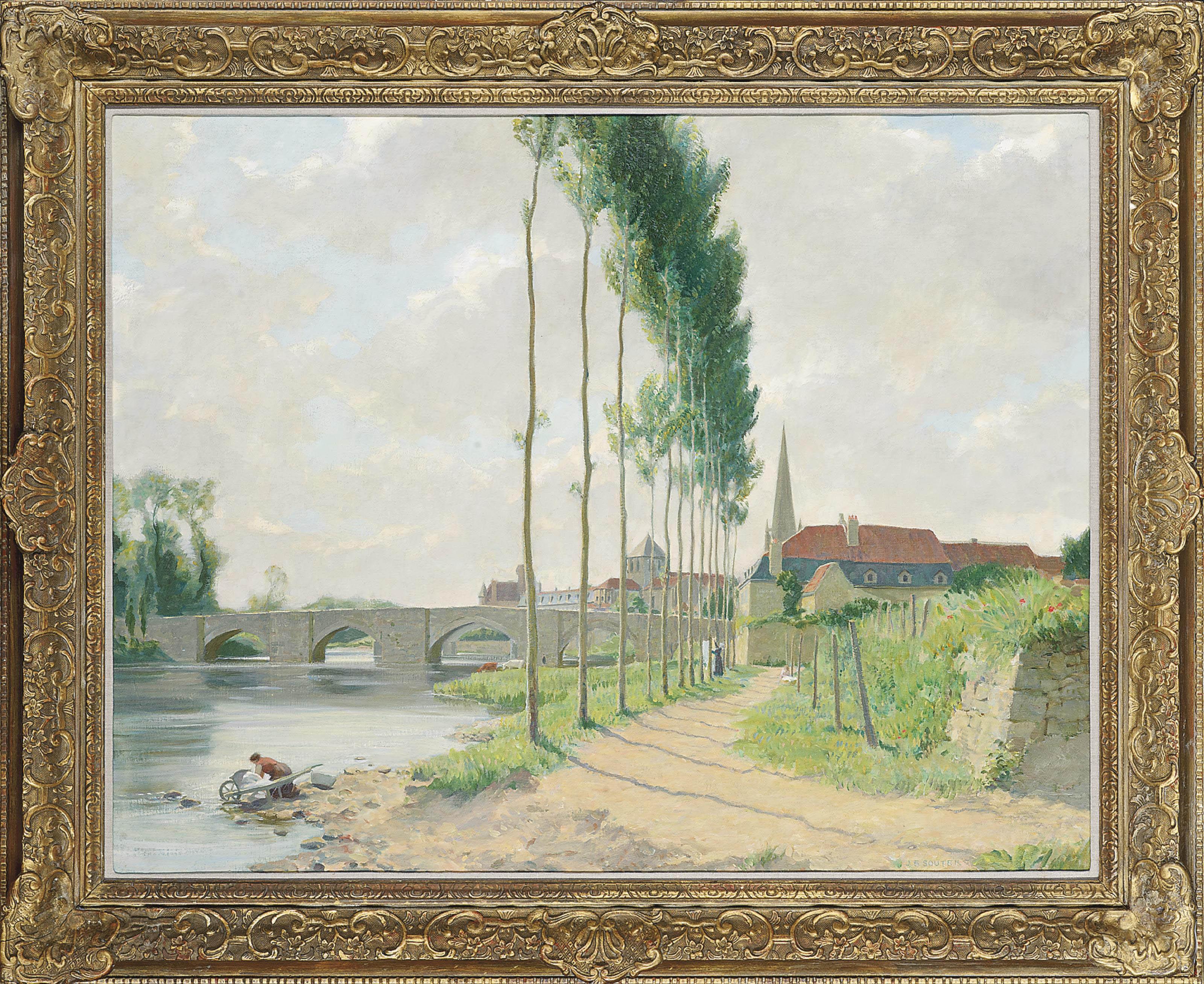 John Bulloch Souter - St. Savin sur Gartempe