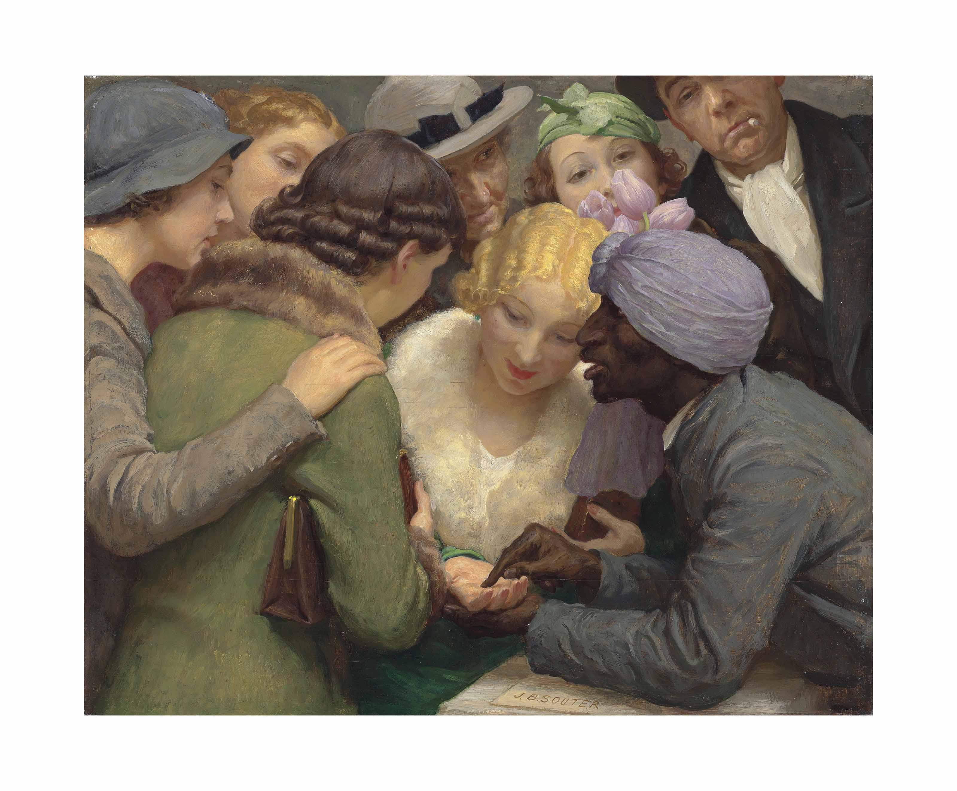 John Bulloch Souter - The fortune teller