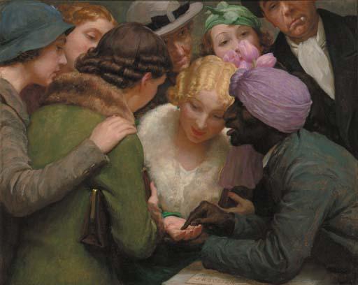 John Bulloch Souter - The fortune Teller