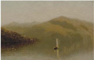 John Bunyan Bristol - Sailboat on a lake