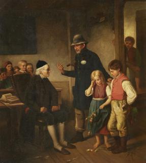 John Burr - Vor dem Schulmeister