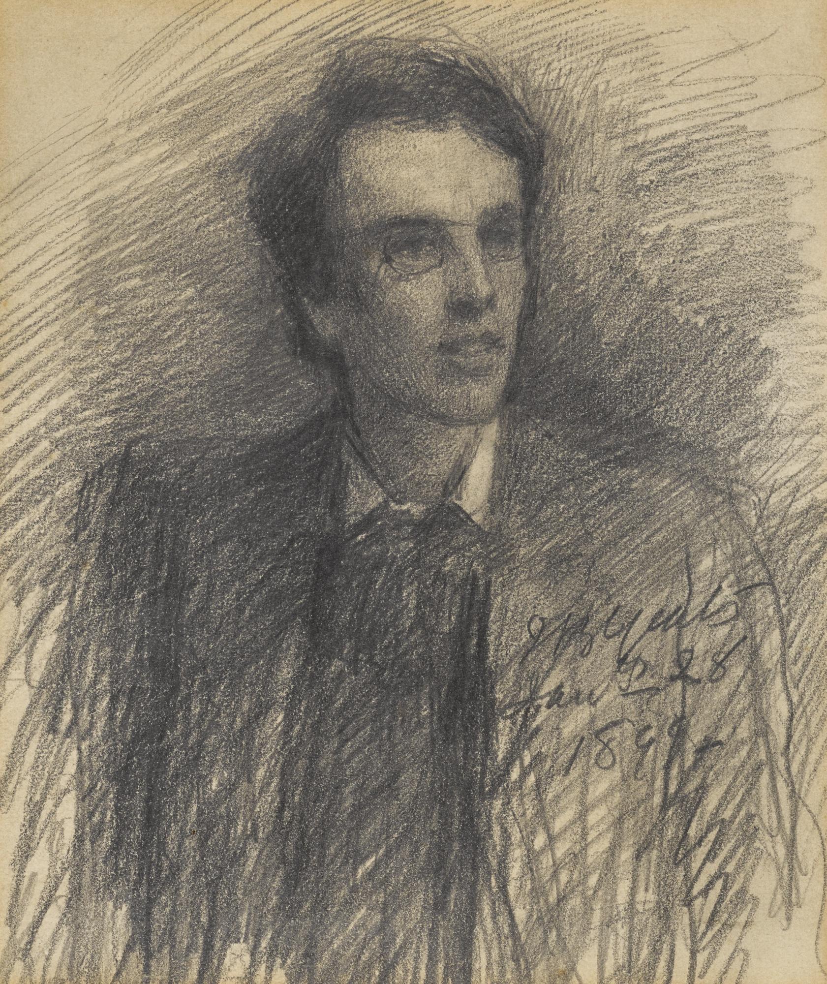 John Butler Yeats - Portrait Of W.B. Yeats