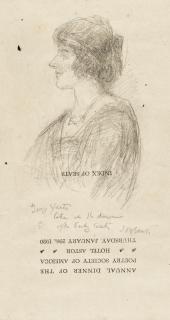 John Butler Yeats - Sketch Of George Yeats, Wife Of W. B. Yeats