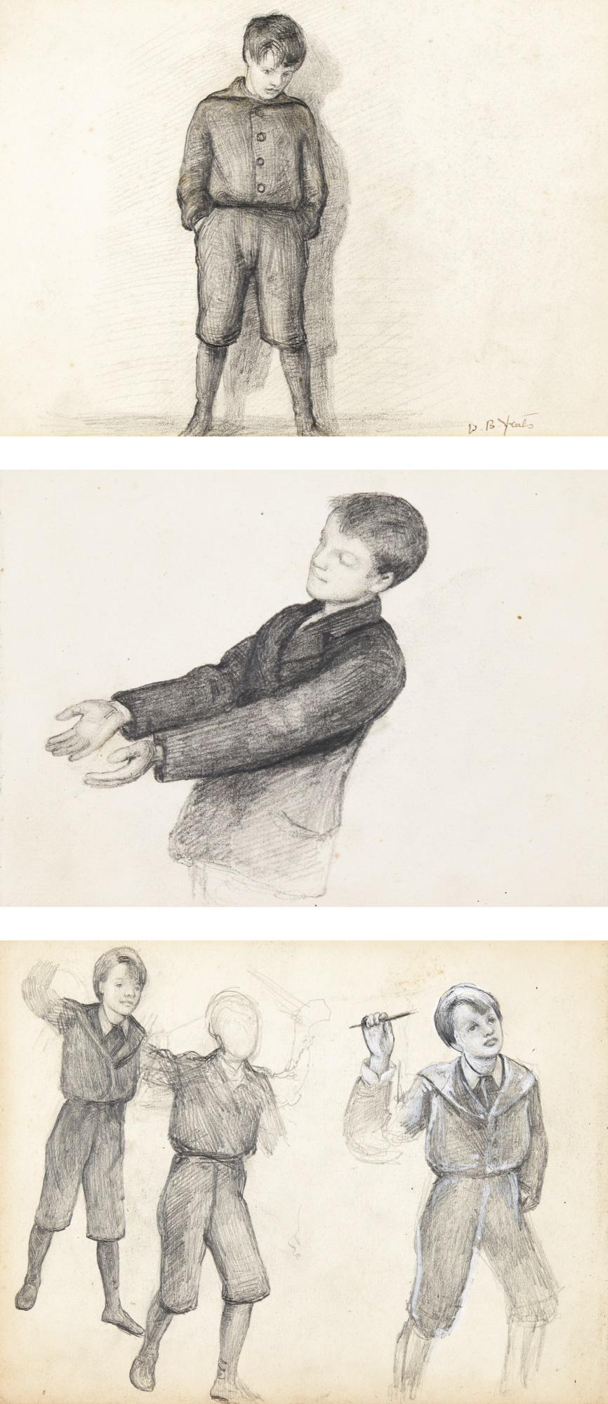 John Butler Yeats - W. B. Yeats As A Boy