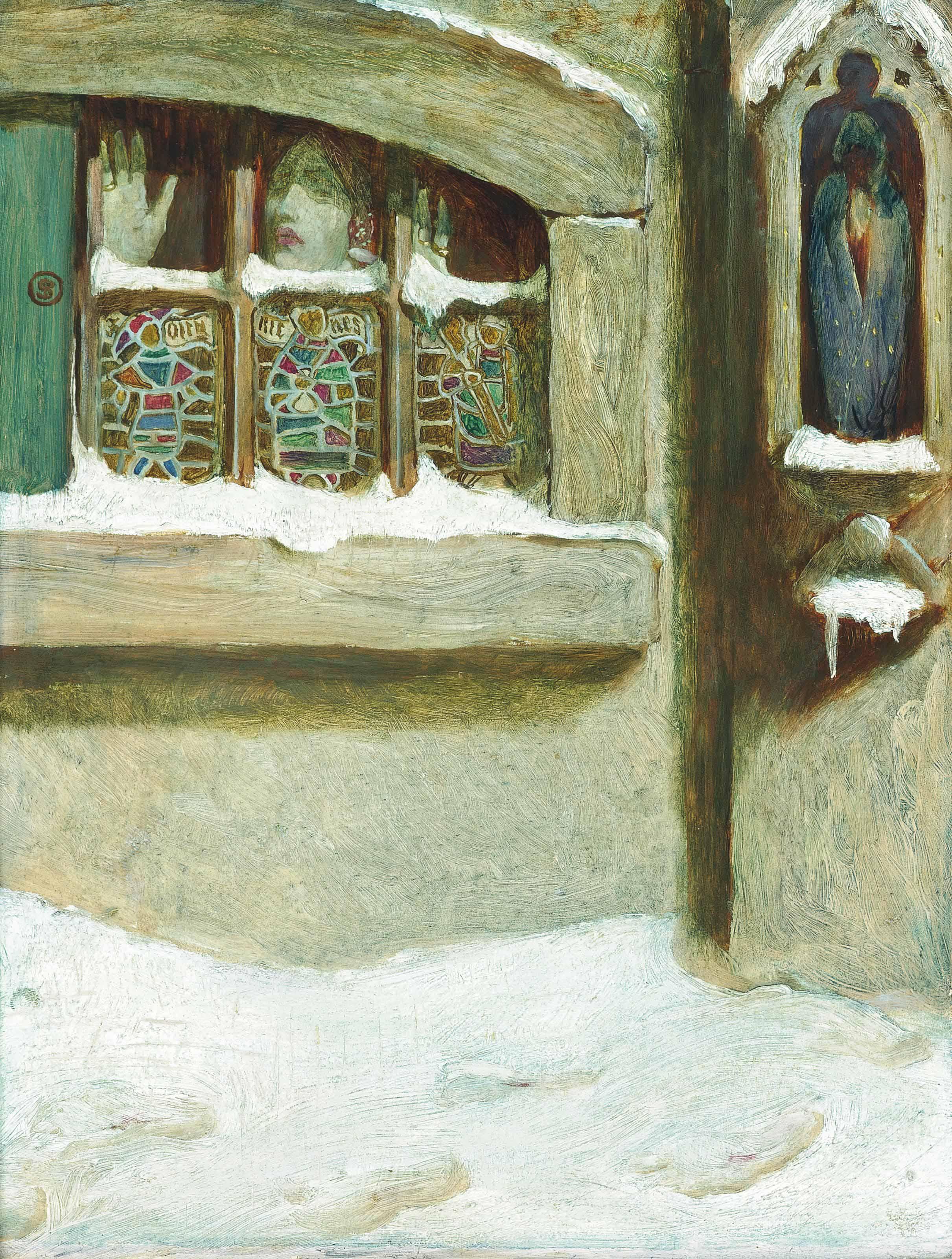 John Byam Liston Shaw, A.R.W.S., R.I. - \'Oh It Was Summer Whilst I Slept, \'Tis Winter When I Waken.\'