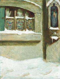 John Byam Liston Shaw, A.R.W.S., R.I. - \'Oh It Was Summer Whilst I Slept, \'Tis Winter When I Waken.\'