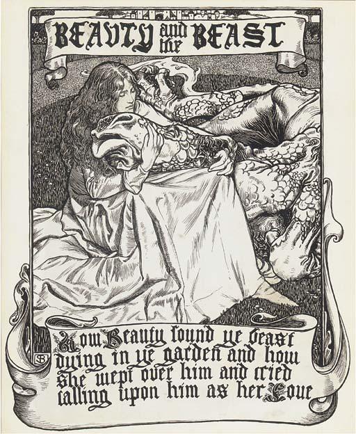 John Byam Liston Shaw, A.R.W.S. - Beauty and the Beast