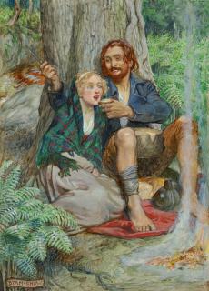 John Byam Liston Shaw - The Gaberlunzie Man