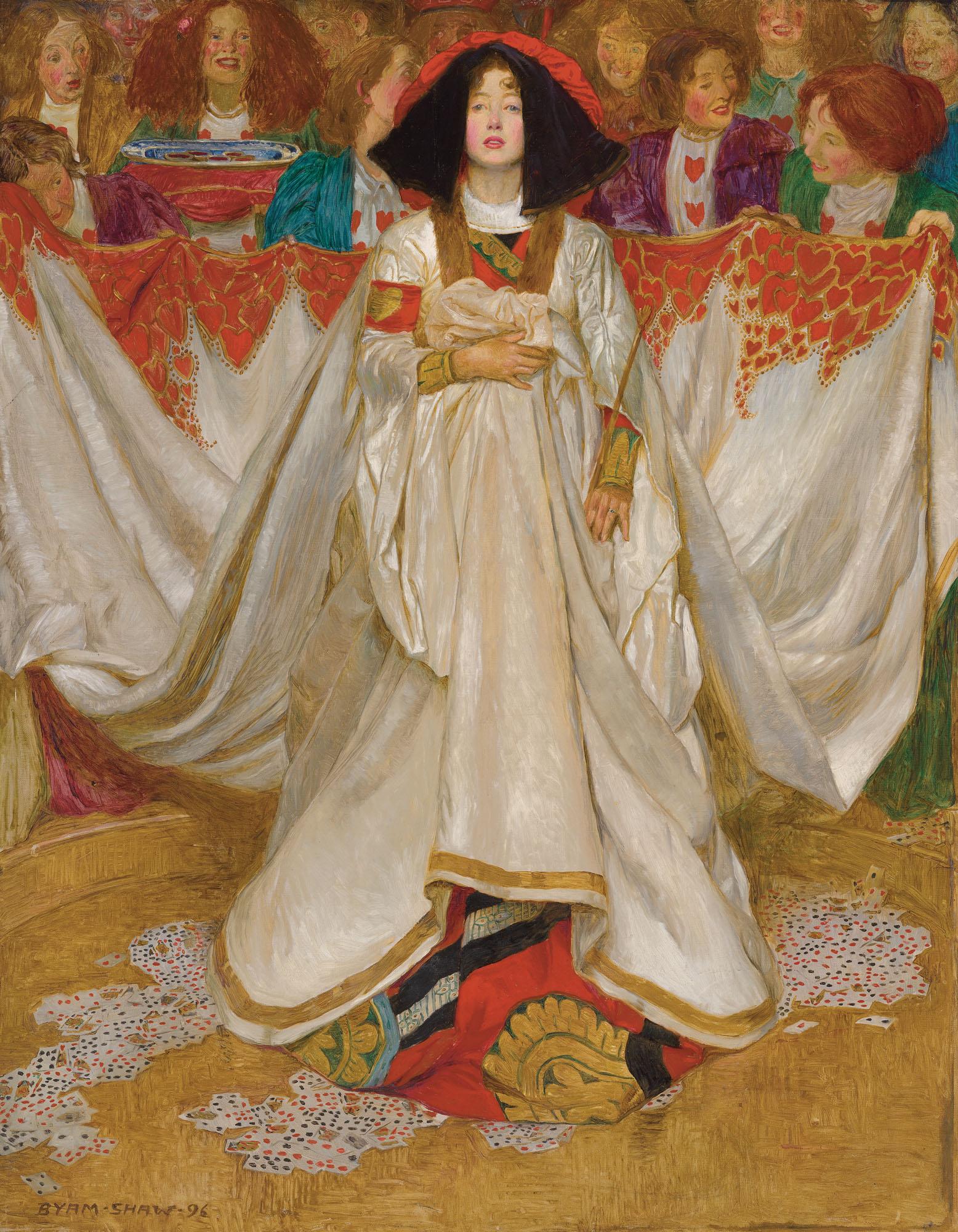 John Byam Liston Shaw - The Queen of Hearts