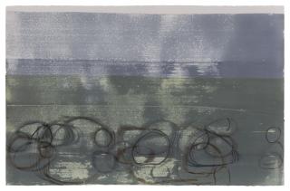 John Cage - Untitled (from the New River Watercolour Series IV)