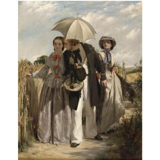 John Calcott Horsley, R.A. - Showing A Preference