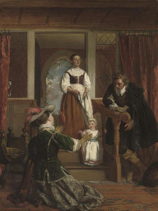 John Callcott Horsley, R.A. - First steps