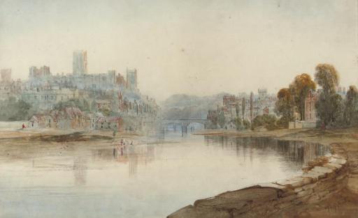 John Callow, O.W.S. - Dover Castle From The West