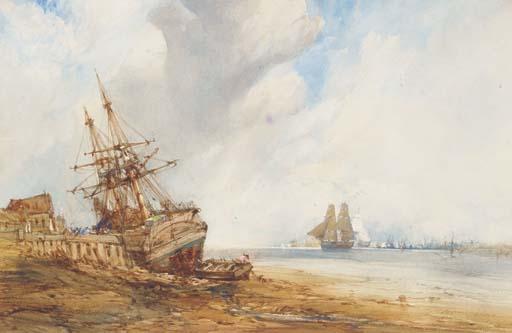 John Callow, O.W.S. - On The Medway