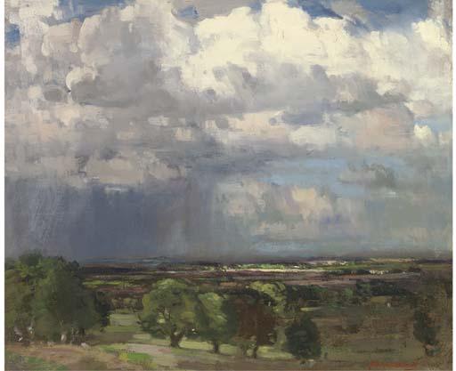 John Campbell Mitchell, R.S.A. - The Carse of Stirling