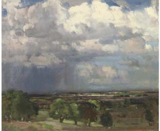 John Campbell Mitchell, R.S.A. - The Carse of Stirling