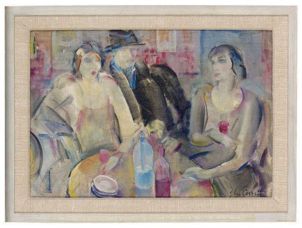 John Carroll - Café scene