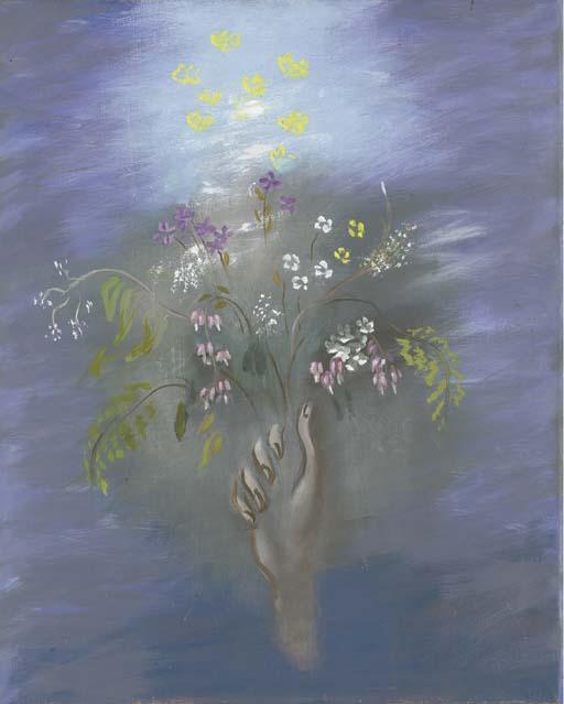 John Carroll - Hand with flowers