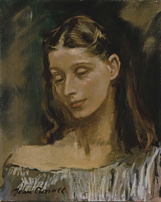 John Carroll - Portrait of Elizabeth