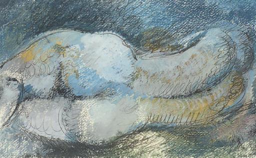 John Cecil Stephenson - Reclining female nude