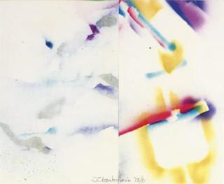 John Chamberlain - Untitled: diptych