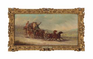 John Charles Maggs - The London To Bristol Stage Coach