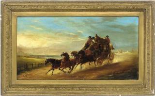 John Charles Maggs - The mail coach