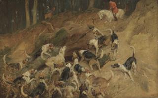 John Charlton, R.I., R.B.A. - Gone to Ground