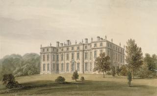 John Chessell Buckler - A georgian country house