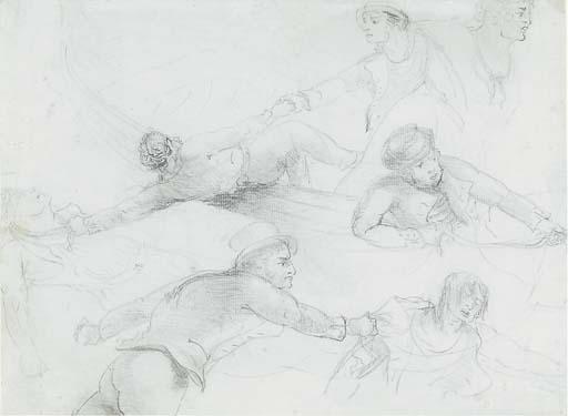 John Christian Schetky - Studies of Sailors