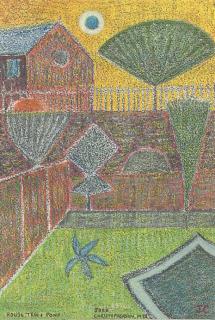 John Christopherson - House, Tree And Pond; Necklace Of Stars; And The Holy City