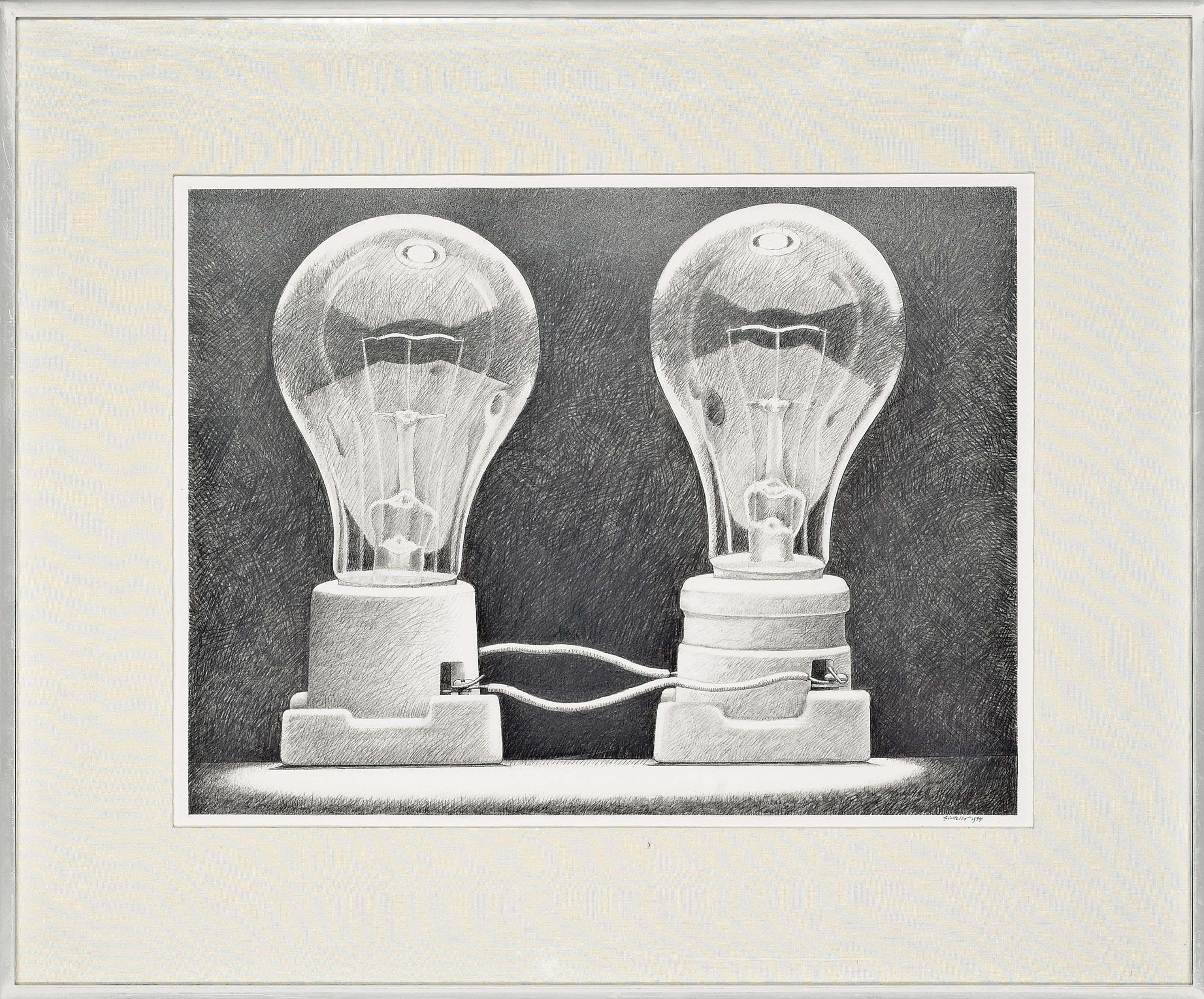 John Civitello - Study for The Message; Untitled 1; Untitled 2