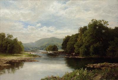 John Clayton Adams - Silver Summer on the Derwent
