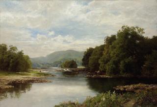 John Clayton Adams - Silver Summer on the Derwent