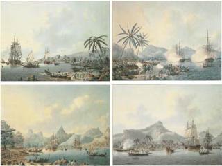 John Cleveley - Views In The South Seas 	 (4)