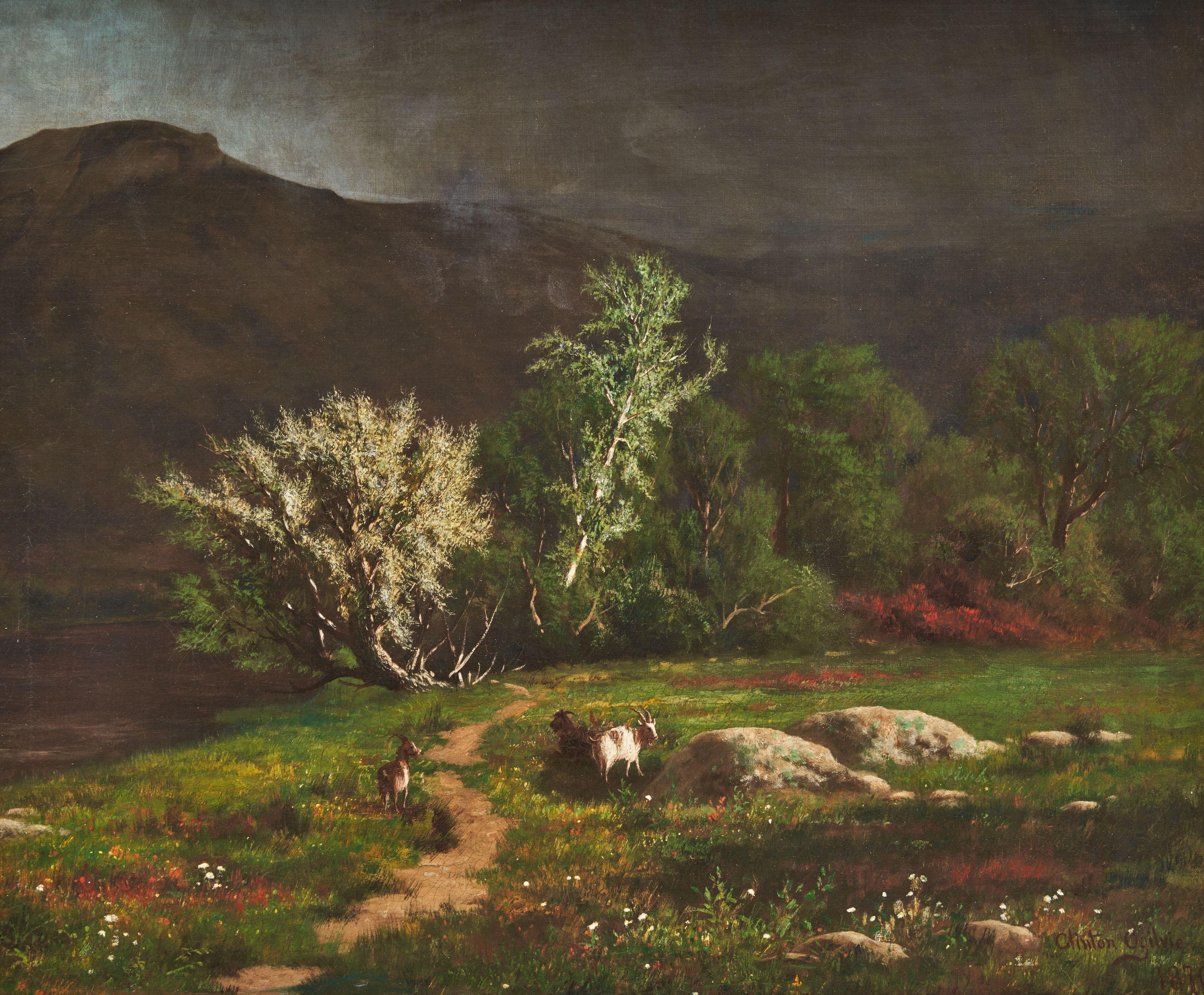 John Clinton Ogilvie - Approaching Storm, White Mountains