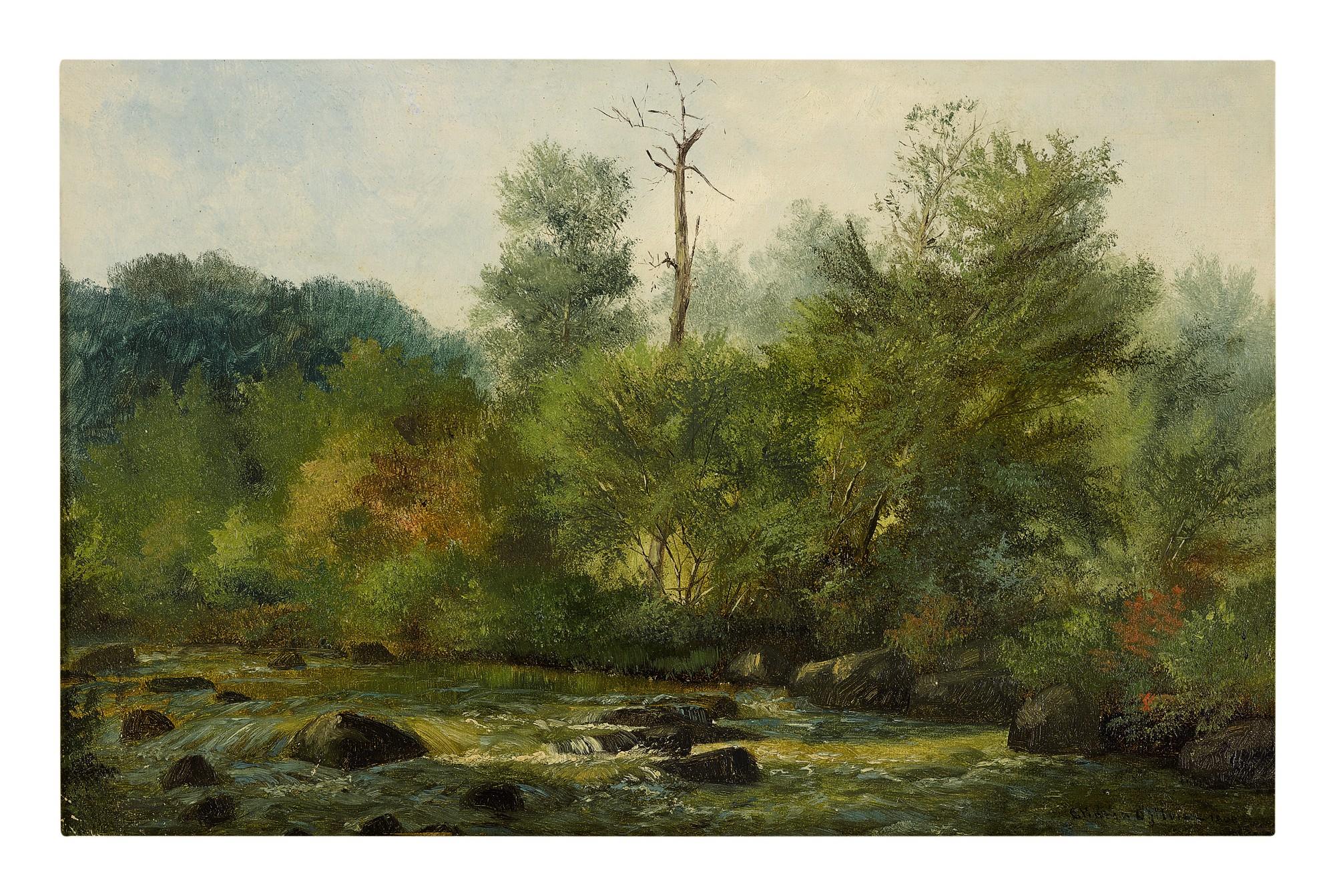 John Clinton Ogilvie - The Riverbank