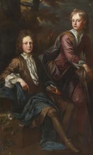 John Closterman - Portrait Of Thomas And George Dashwood