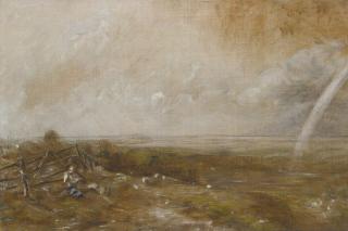 John Constable, R.A. - Child\'S Hill Looking Towards Harrow With A Rainbow