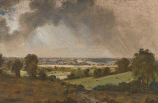 John Constable, R.A. - Dedham Vale, With A View To Langham Church From The Fields Just East Of Vale Farm, East Bergholt
